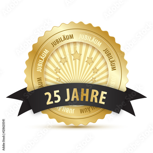 25 Jahre Jubiläum Stempel