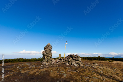 Fototapeta Naklejka Na Ścianę i Meble -  Beautiful autumn Beskidy mountains landscape