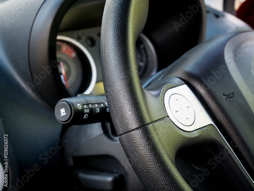 Car detail with light switch control © Piman Khrutmuang