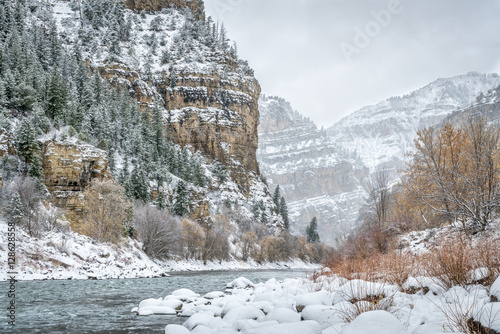 Colorado River in Glenwood Canyon