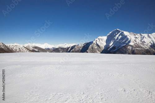 Alpine landscape with snow © Restuccia Giancarlo