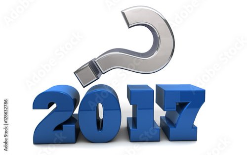 Vászonkép 2017 - Predictions for the new year