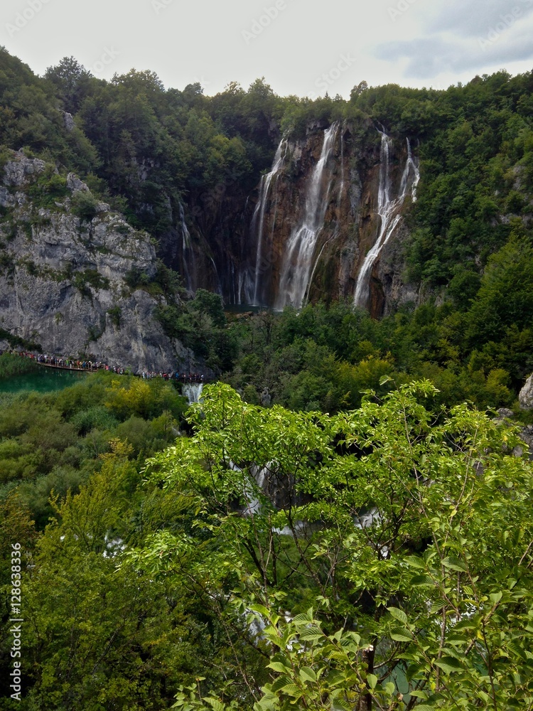 Waterfalls at Plitvice Lakes - Croatia