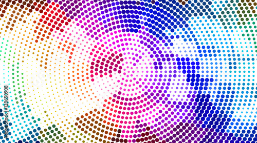 Wallpaper Mural Abstract dotted background Torontodigital.ca