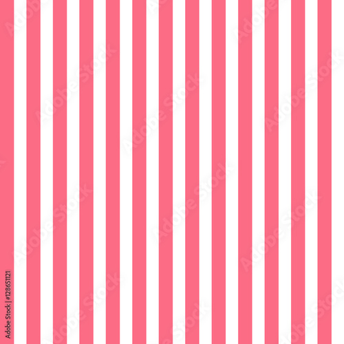 seamless pattern with pink and white vertical stripes