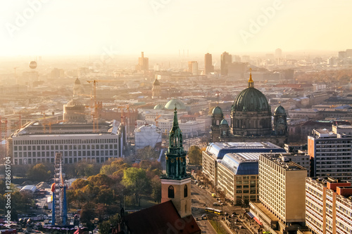 Photography Berliner Dom und Berlin im Sonnenuntergang