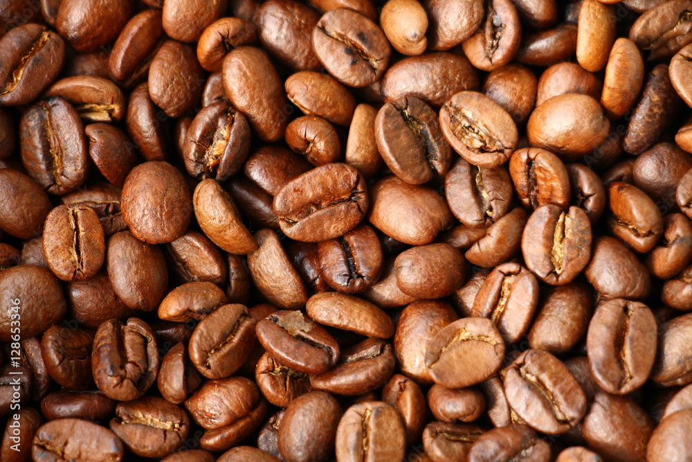 Coffee beans background Coffee beans background