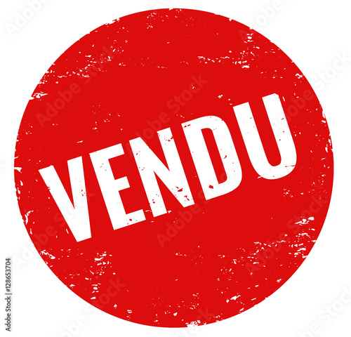 Vendu timbre rouge