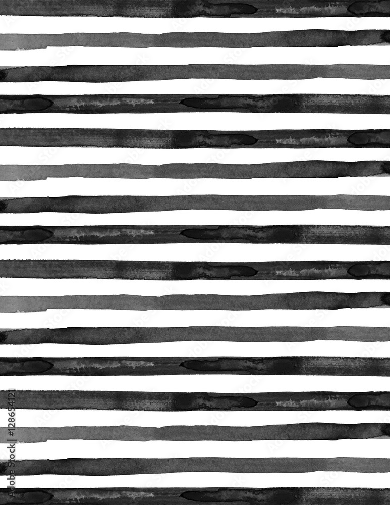 Brushed Watercolor Stripes Brushed Watercolor Stripes