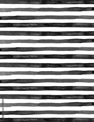 Brushed Watercolor Stripes