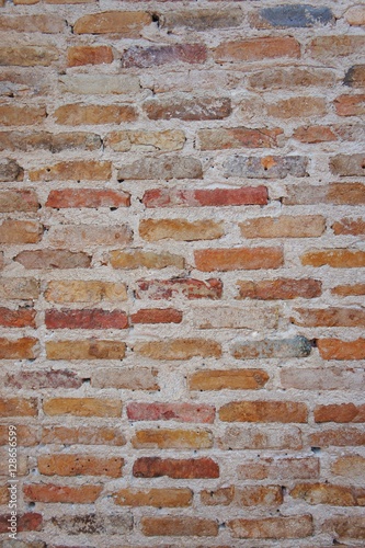 old brick wall to art