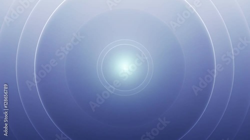 Blue Bouncing Abstract Background