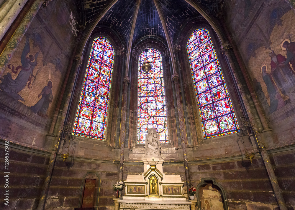 Cathedral Saint Gatien of Tours, Loire valley, France