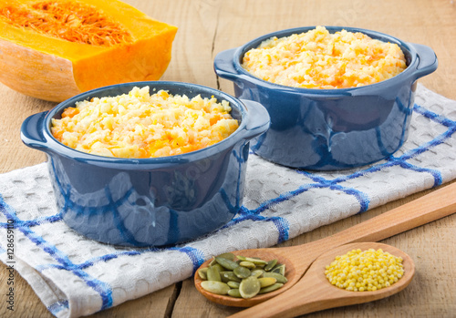 millet porridge with pumpkin