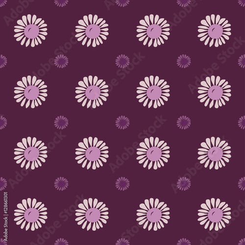 Seamless flower pattern.