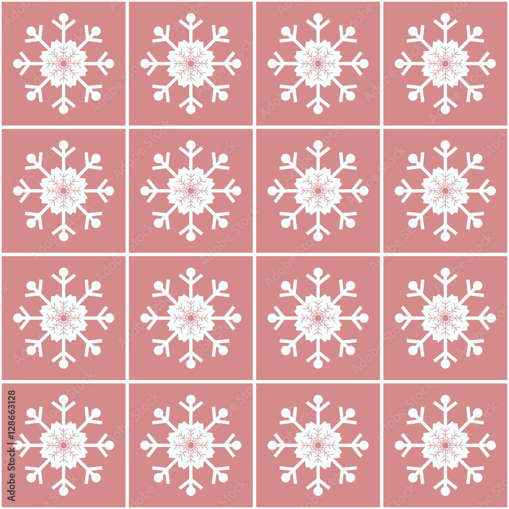 Christmas snowflakes seamless background. Christmas snowflakes seamless background.