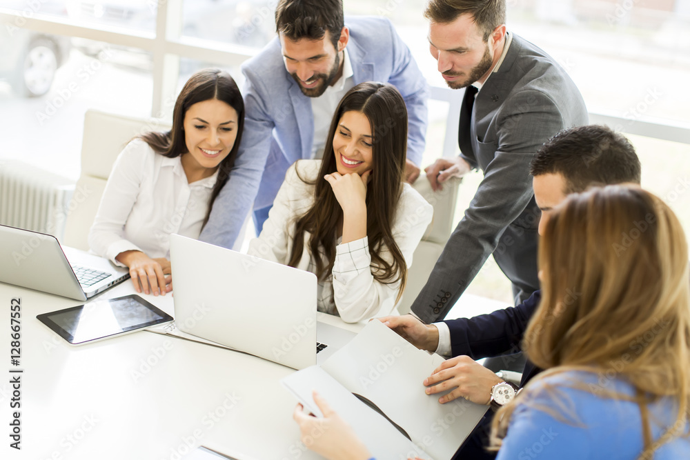 Young business team Young business team