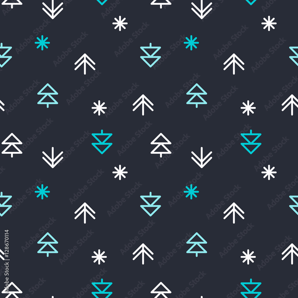 Vector decorative seamless pattern Vector decorative seamless pattern