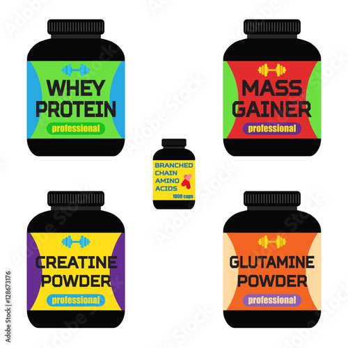 Sports nutrition, supplements, creatine, whey protein, gainer ba