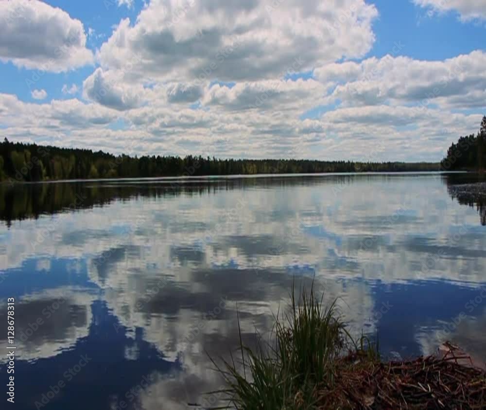 Lake Itasca at the Headwaters of the Mississippi River, Itasca State Park Minnesota Lake Itasca at the Headwaters of the Mississippi River, Itasca State Park Minnesota