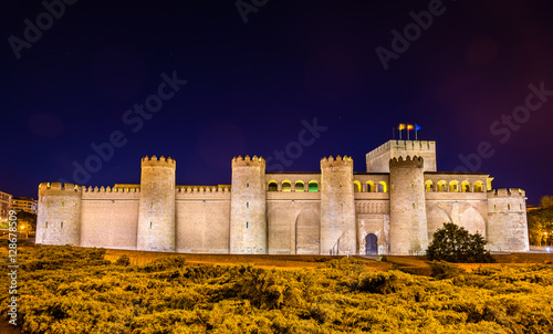 Aljaferia, the arabic palace in Zaragoza, Spain photo