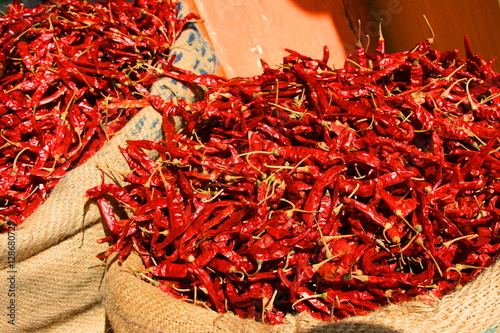 Chilli on an Indian market