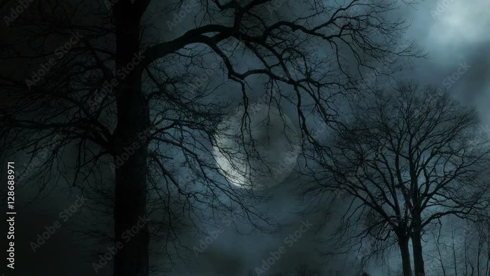 mystic moon night sky background. mystic moon night sky background.
