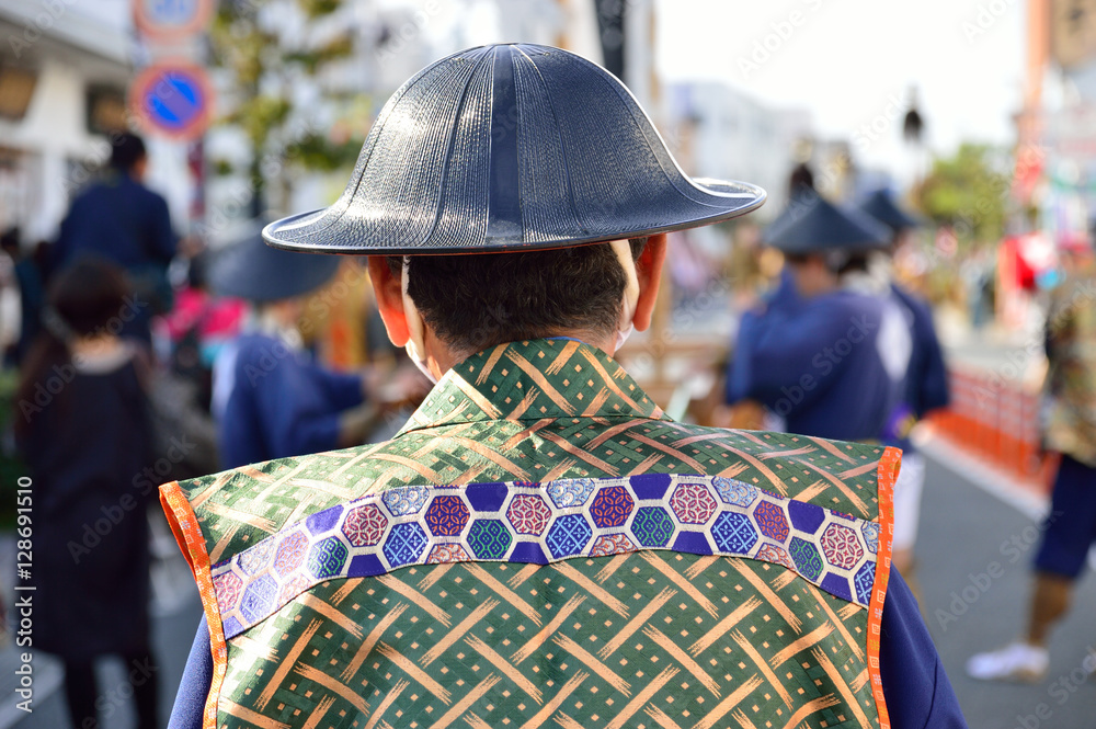 Naklejka premium 祭