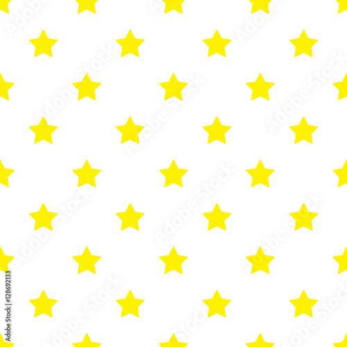 Seamless stars background vector