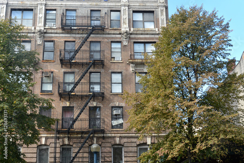 Old Apartment Emergency Stairs (NY)