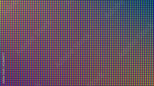 LED diode from LED TV and LED monitor screen display panel. photo