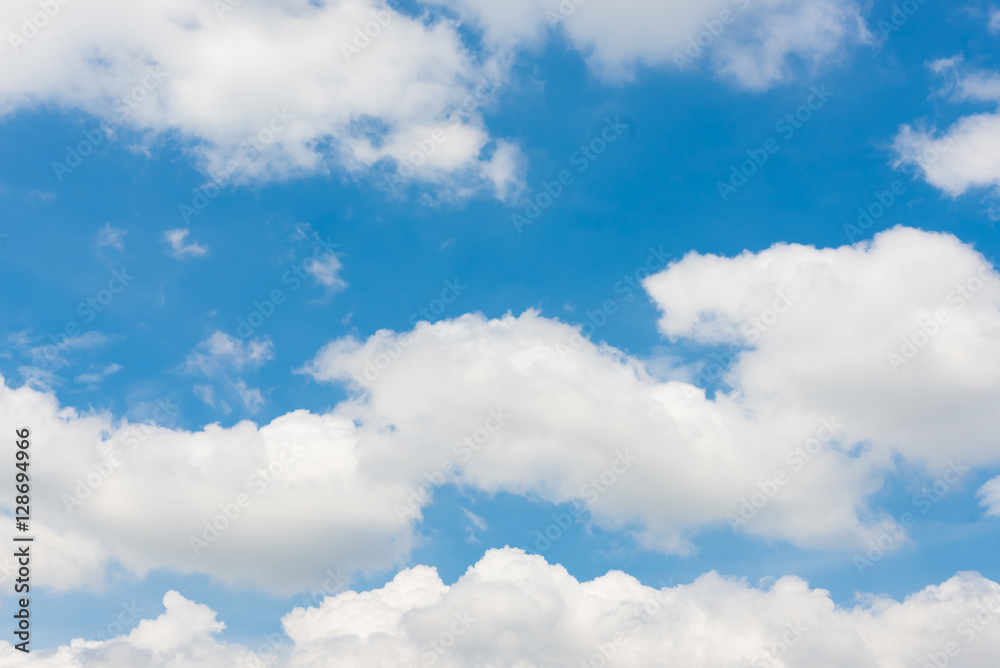 Obraz premium blue sky with cloud