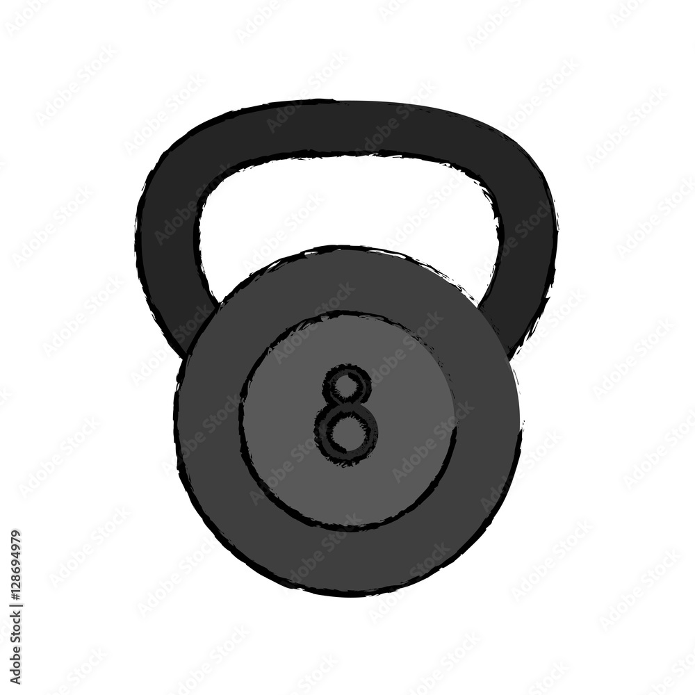 drawing kettlebell weight fitness gym icon vector illustration eps 10 drawing kettlebell weight fitness gym icon vector illustration eps 10