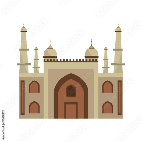 mysore palace india icon vector illustration graphic design