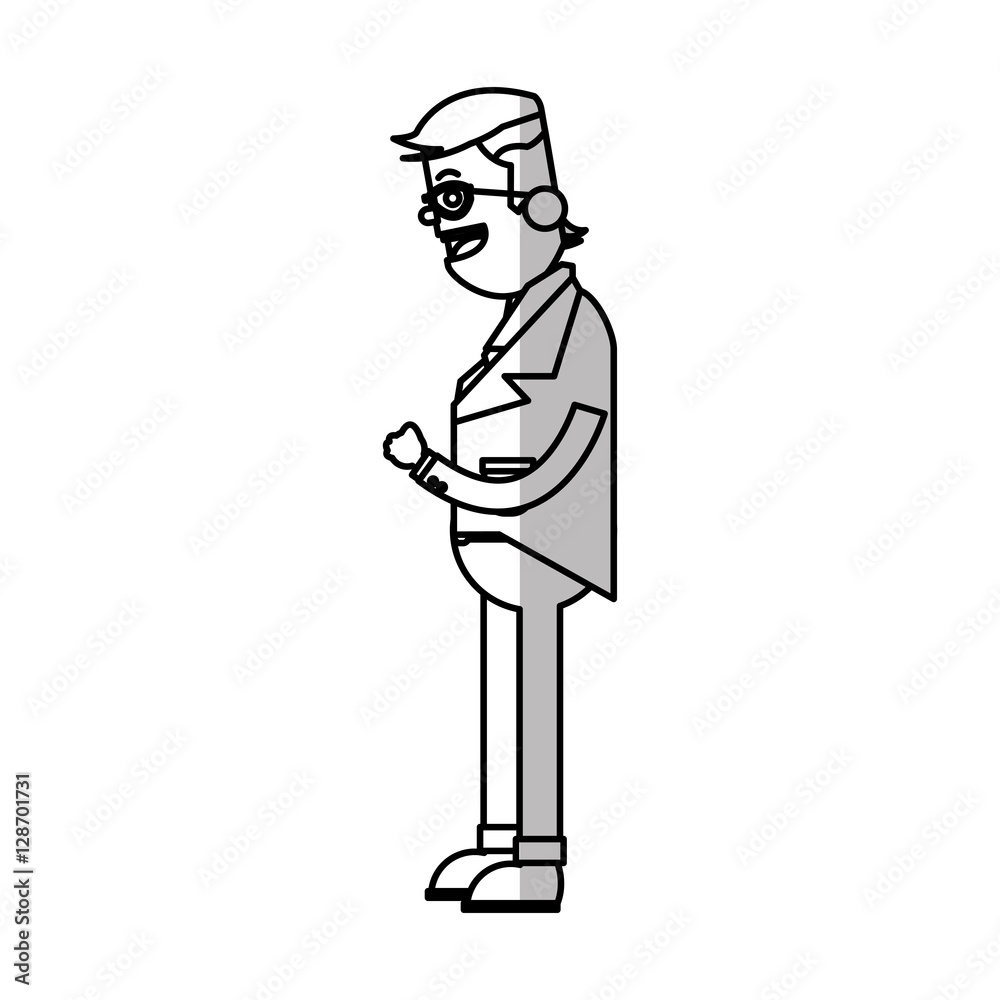 Businessman icon. Business businesspeople and businessperson theme. Isolated design. Vector illustration Businessman icon. Business businesspeople and businessperson theme. Isolated design. Vector illustration
