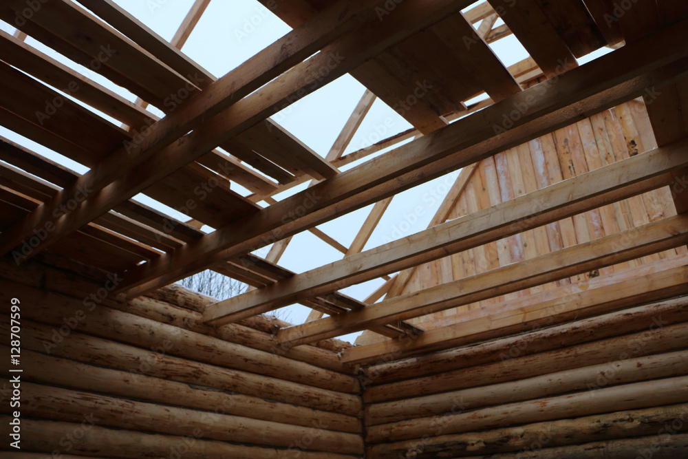 log cabin, log home construction, dovetail; lug, frame log cabin, log home construction, dovetail; lug, frame