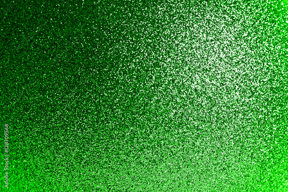 Obraz premium Festive abstract green background. Christmas background.