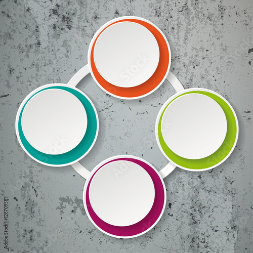 Colorful Infographic Paper Lifecycle Concrete