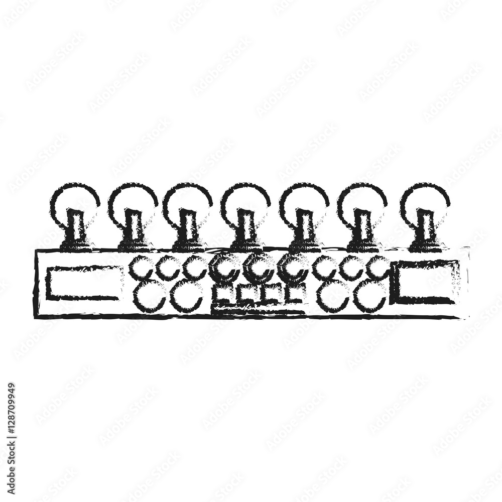 Robot with light bulb icon. Robotic technology machine cyborg and science theme. Isolated design. Vector illustration Robot with light bulb icon. Robotic technology machine cyborg and science theme. Isolated design. Vector illustration