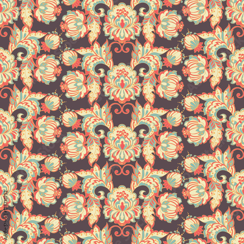 vintage pattern. floral vector background