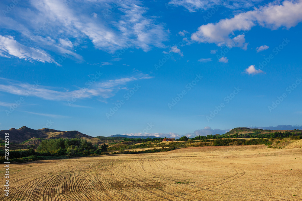 Picturesque landscape of Spain