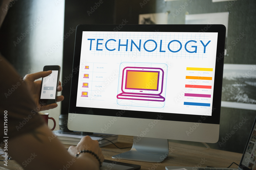Technology Online Internet Networking Concept Technology Online Internet Networking Concept