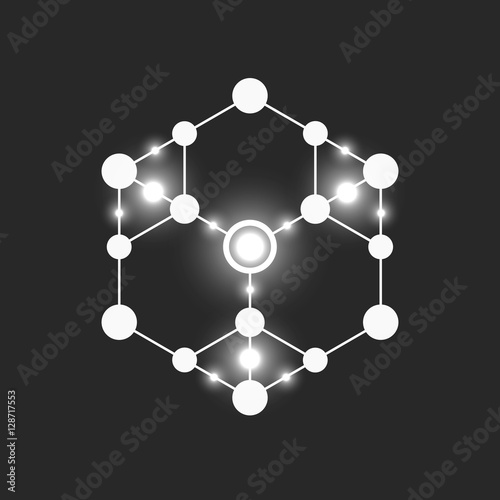 Abstract technology background, vector illustration, futuristic element