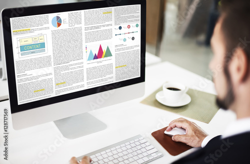 Article Business Information Vision Concept