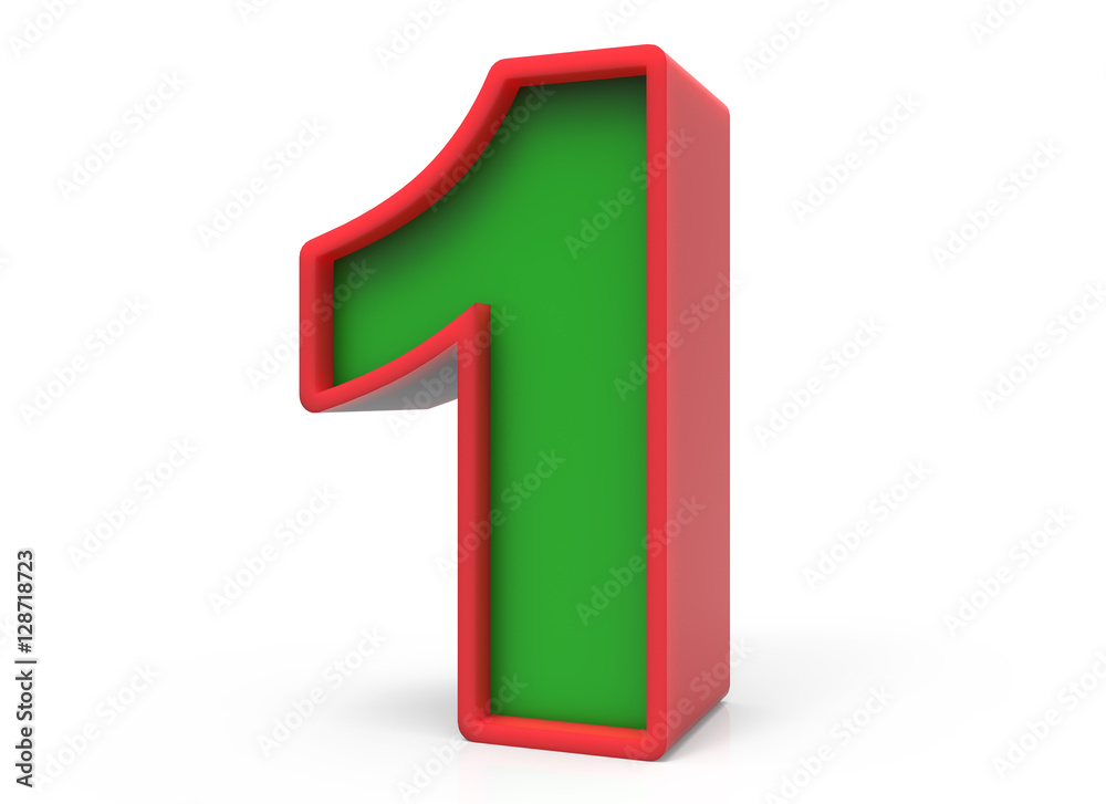 3d Christmas number 1 3d Christmas number 1