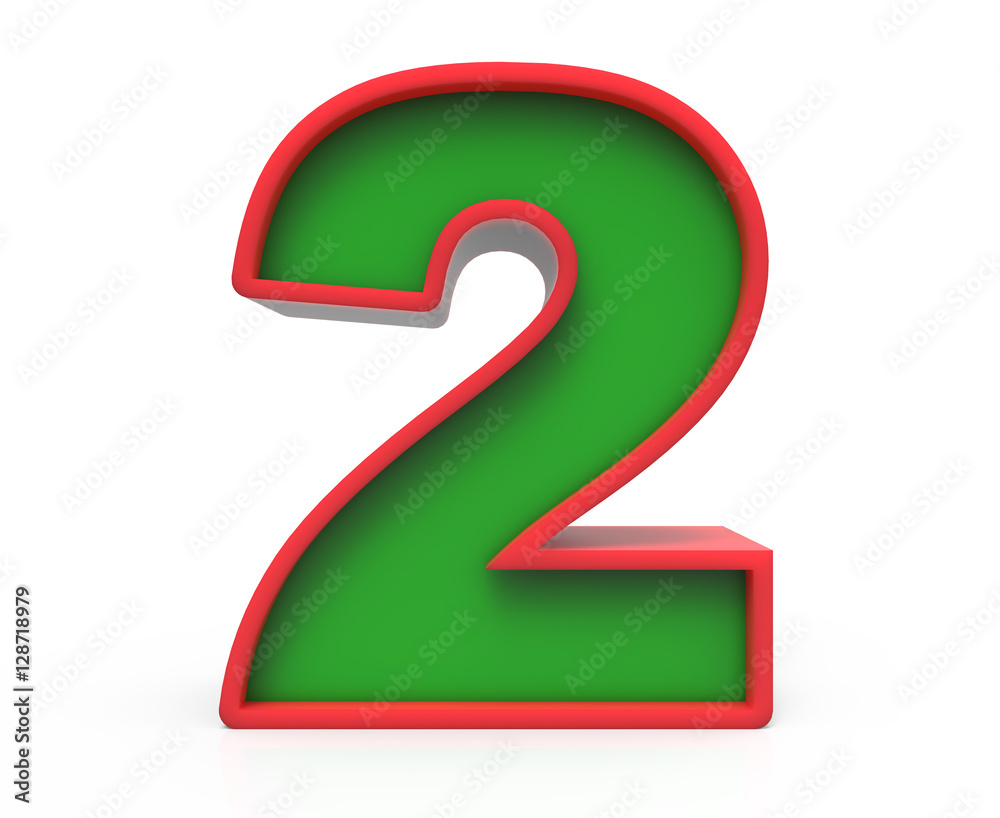 3d Christmas number 2