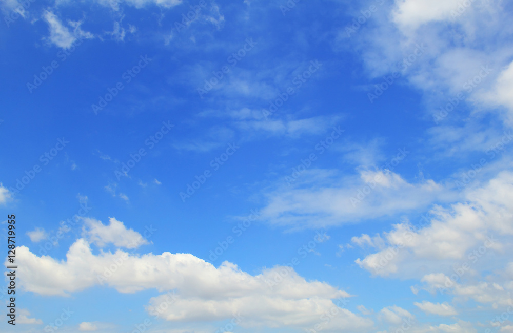 Blue sky for background