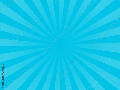 Sunburst background horizontal vector