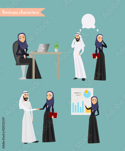 Arab Business People Meeting