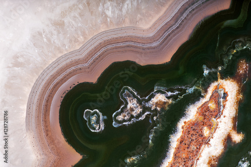 dark green agate texturw closeup photo